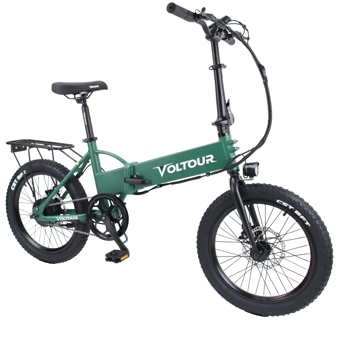 300 Watt Foldable Electric Bike with Step Over Frame - Trailrider