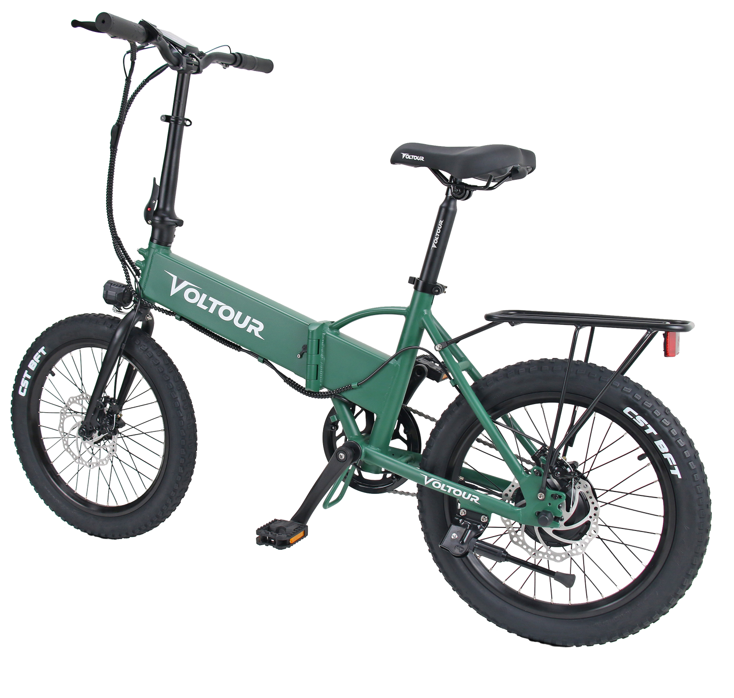 300 Watt Foldable Electric Bike with Step Over Frame - Trailrider