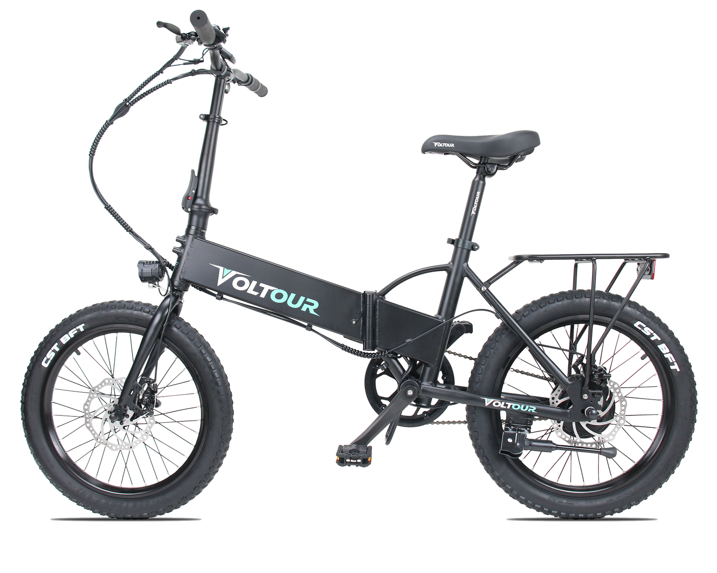 300 Watt Foldable Electric Bike with Step Over Frame - Trailrider