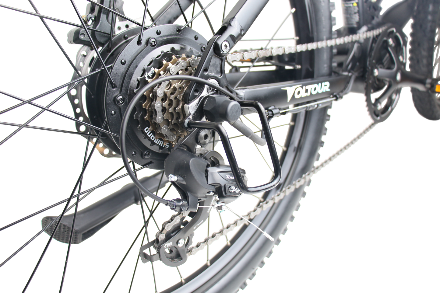 500 Watt Electric Mountain Bike w/ Double Suspension - Ranger 500