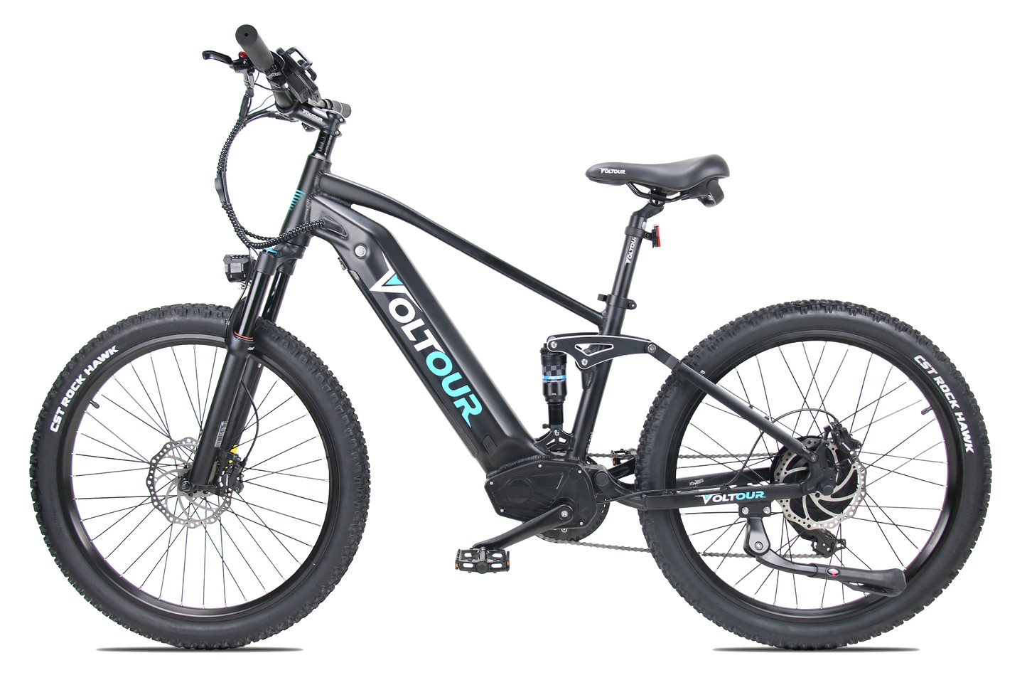 500 Watt Electric Mountain Bike w/ Double Suspension - Ranger 500