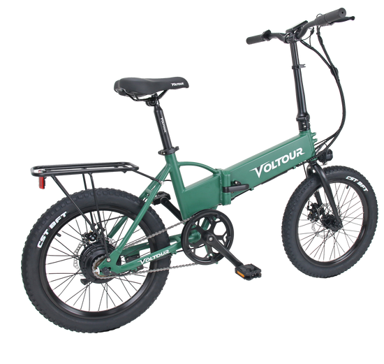 Foldable Electric Bike with Step Over Frame 300 Watt Motor Voltour