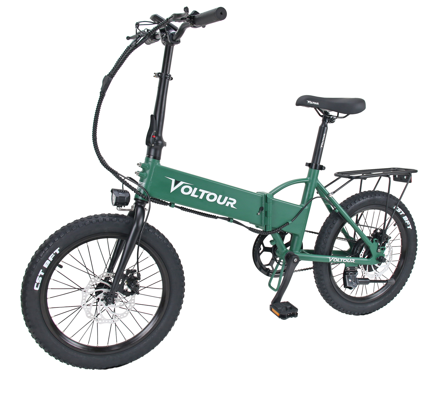 300 Watt Foldable Electric Bike with Step Over Frame - Trailrider