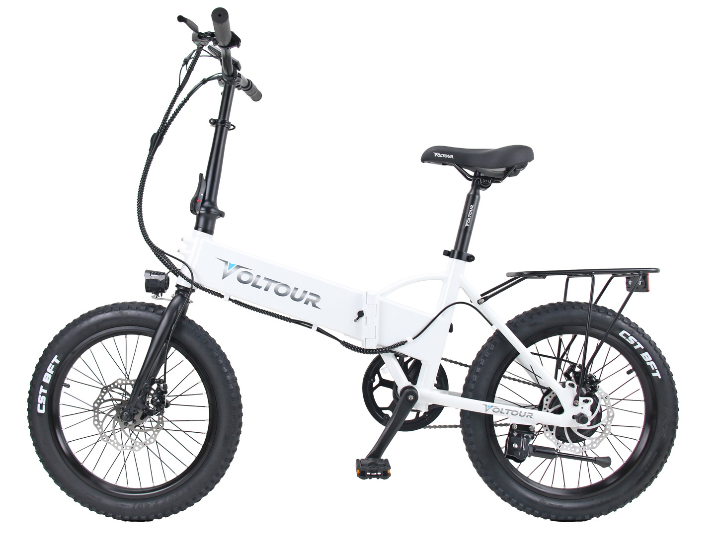 300 Watt Foldable Electric Bike with Step Over Frame - Trailrider