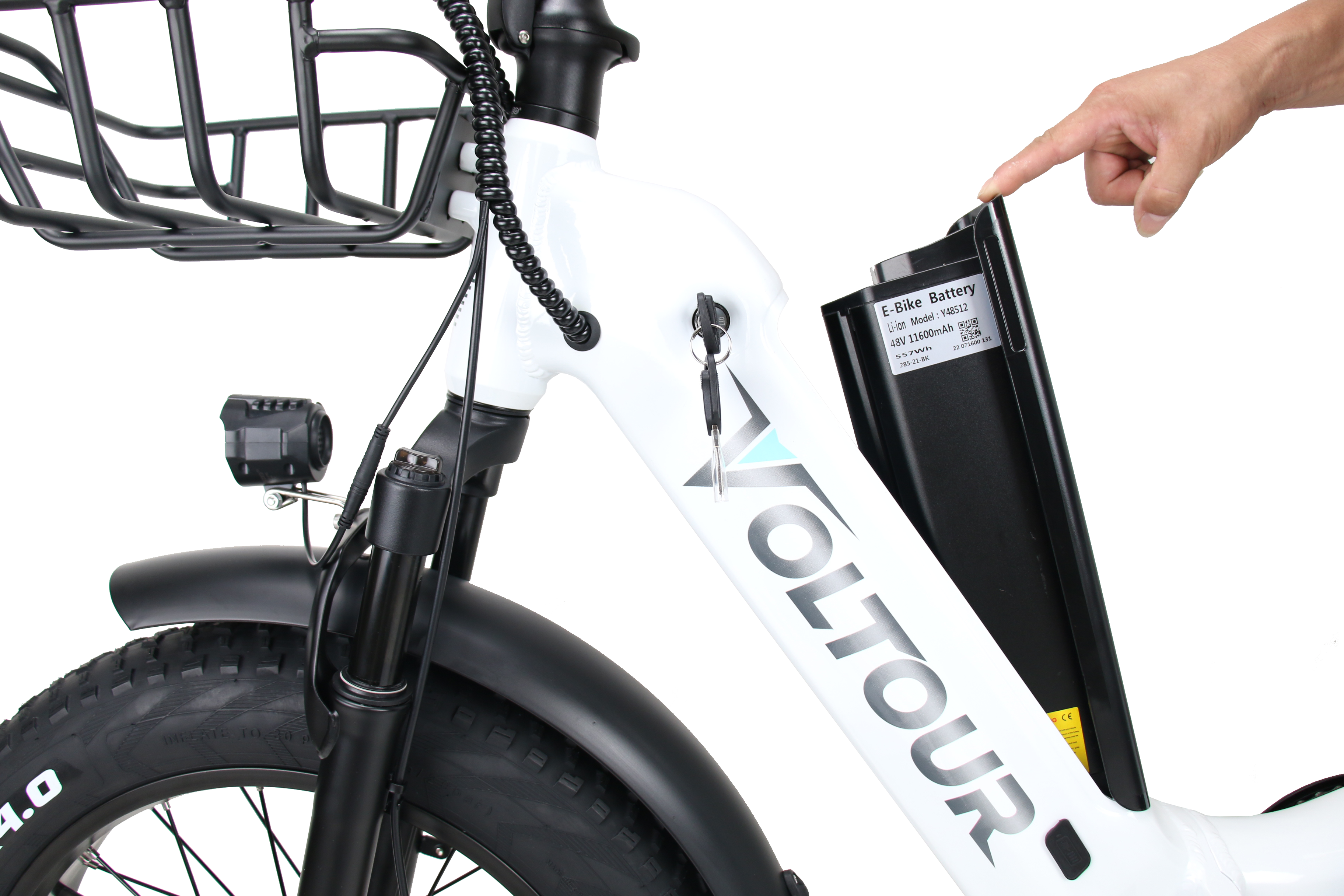 Foldable Electric Bike with 750 Watt Motor Stepthru Voltour Bikes