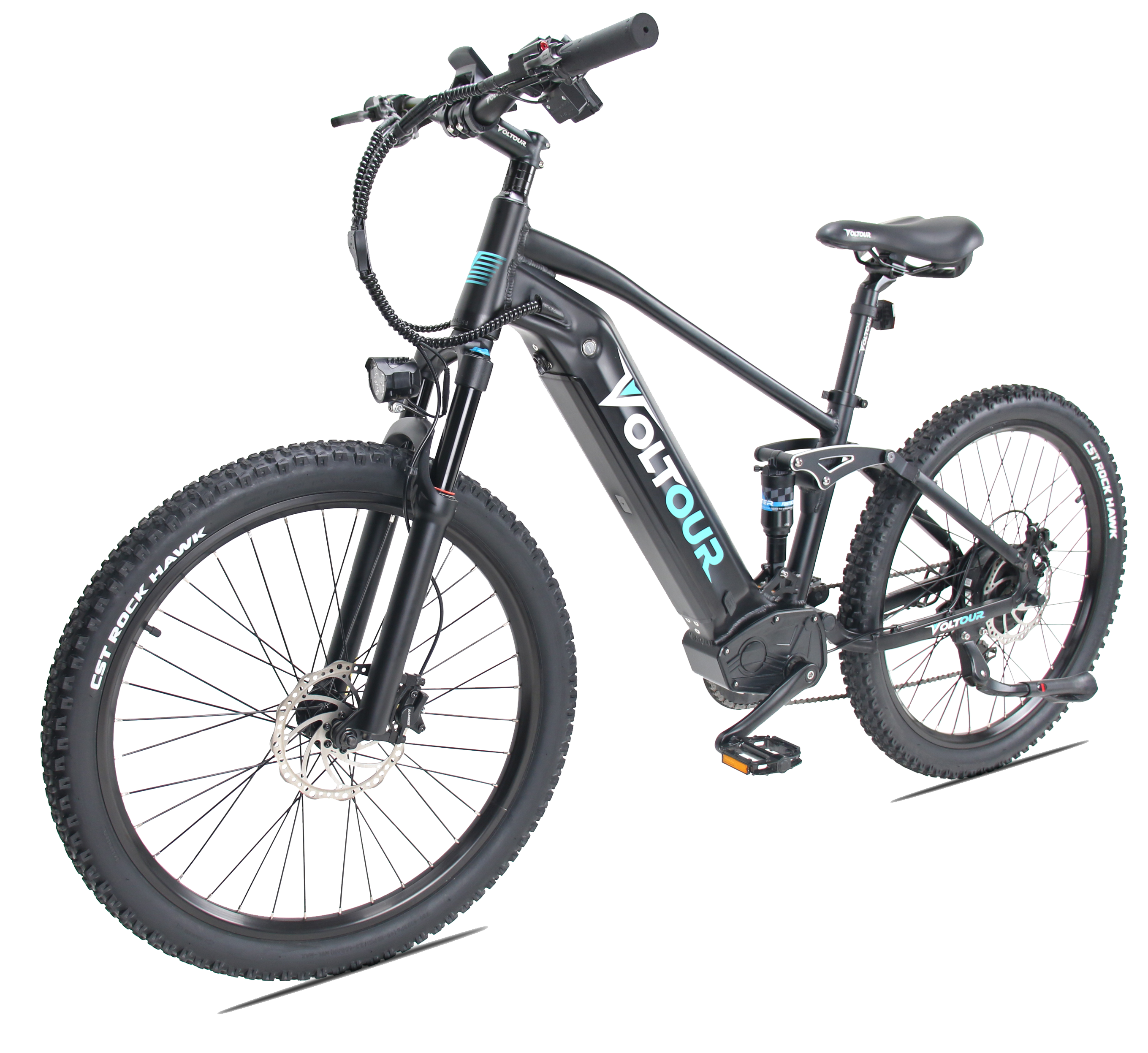 Mountain Electric Bike with 500 Watt Motor Dual Suspension